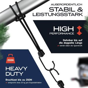 Produktbild für Planenspanner TRIBURG Expanderhaken, 25 Stück