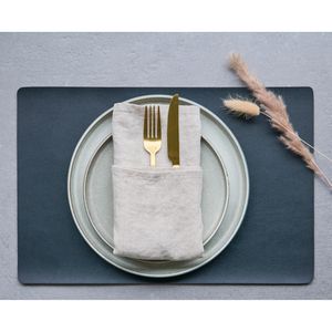 Produktbild für Platzset Zeller 27092, abwischbar, aus Kunstleder