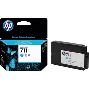 Tinte HP 711, CZ130A cyan