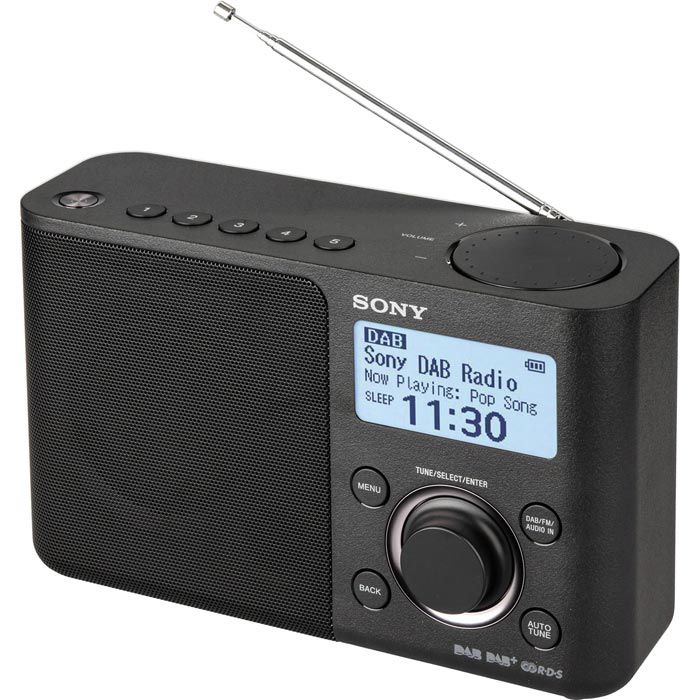 Sony Radio XDR-S61D DAB+, schwarz – Böttcher AG