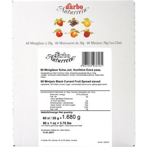 Produktbild für Konfitüre Darbo Naturrein, Johannisbeere