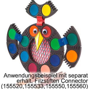 Produktbild für Farbkasten Faber-Castell Connector, rot