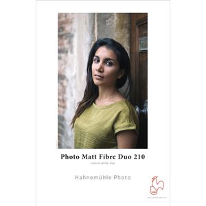 Produktbild für Fotopapier Hahnemühle Matt Fibre Duo 210, für Inkjet, A3