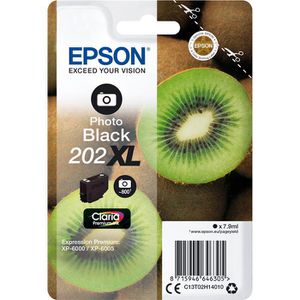 Tinte Epson 202XL C13T02H140 Kiwi, Foto schwarz