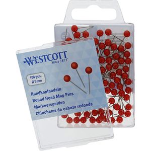 Produktbild für Markierungsnadeln Westcott E-10503 00, rot