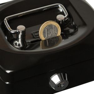 Produktbild für Geldkassette Idena mini 50031, mit Zylinderschloss