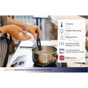 Produktbild für Einstichthermometer TFA 30.1061.01, digital