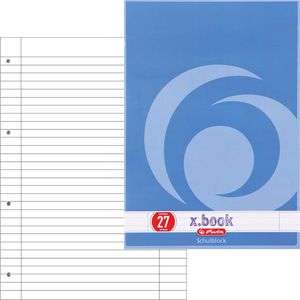 Briefblock Herlitz 216275 x-book, A4