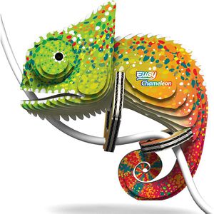 Produktbild für Puzzle Eugy 650075, 3D Tier-Puzzle, Chamäleon