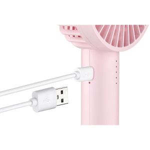 Produktbild für Ventilator Unold 86624, Breezy II, pink, Ø 10cm