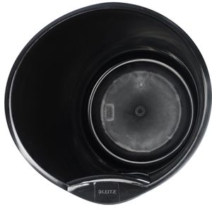Produktbild für Papierkorb Leitz 5204-00-95, Allura, schwarz