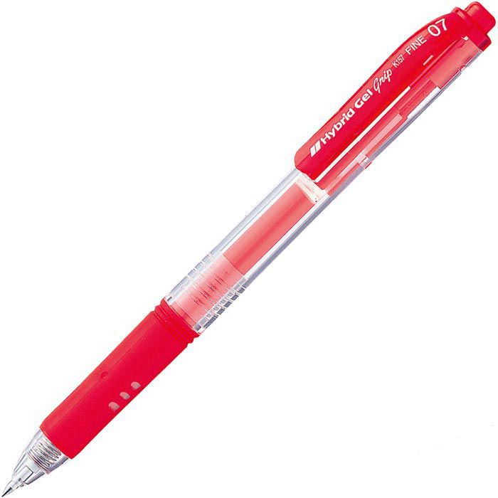 Pentel Hybrid Gel Grip K157 rot Gelschreiber Böttcher AG