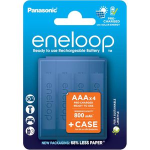 Akku Panasonic Eneloop BK-4MCDE, 1,2 V, 800 mAh