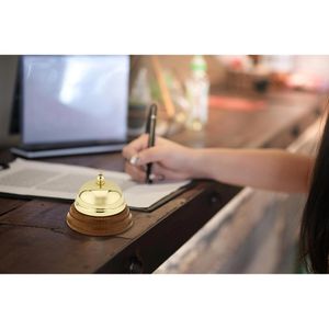 Produktbild für Tischglocke SEA-CLUB Tresenglocke, 9540, gold