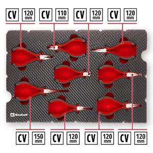 Produktbild für Zangenset Einhell E-Case 370523