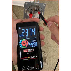 Produktbild für Multimeter KS-Tools 150.1765, digital. RMS