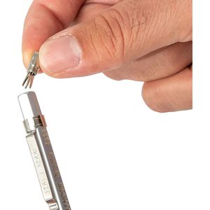 Produktbild für Druckbleistift Koh-I-Noor Versatil 5228 kurz, silber, Metall