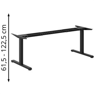 Schreibtischgestell Actiforce 1050 Lite, schwarz