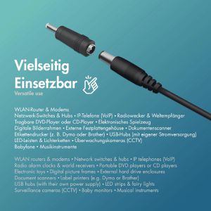 Produktbild für Universal-Netzteil LogiLink PA0161A, 2 A, 3 - 12 V