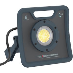 Baustrahler Scangrip Nova 6, LED, Netzbetrieb mit 5 m Kabel
