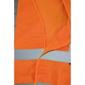 Produktbild für Warnweste Portwest Vest-Port MeshAir C370, orange