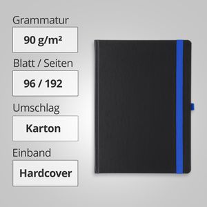 Produktbild für Notizbuch Geiger Color-Book, Karton Hardcover