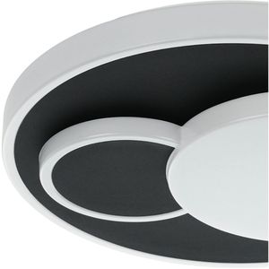 Produktbild für Deckenleuchte Eglo Lepreso, schwarz, LED