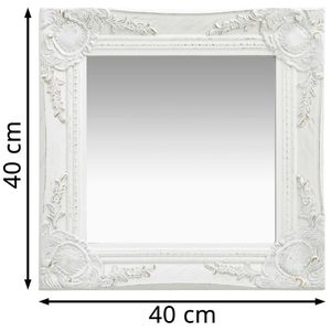 Produktbild für Wandspiegel vidaXL 320304, quadratisch