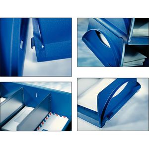 Produktbild für Briefablage Leitz 5230-00-85, Sorty, A4 quer