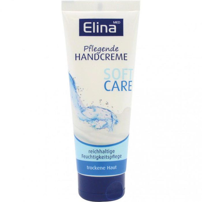 Elina-med Handcreme Pflegend Soft Care, für trockene Haut, 75ml – Böttcher  AG