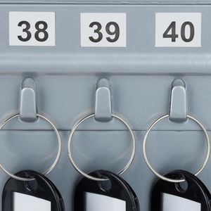 Produktbild für Schlüsselkasten Relaxdays 10025073, grau