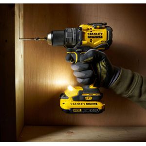 Produktbild für Akku-Bohrschrauber Stanley FATMAX V20, SFMCD725D2K-QW