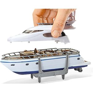 Produktbild für Fahrzeug siku 1849 Schwertransport mit Yacht