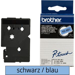 Produktbild für Schriftband Brother TC-501, 12mm