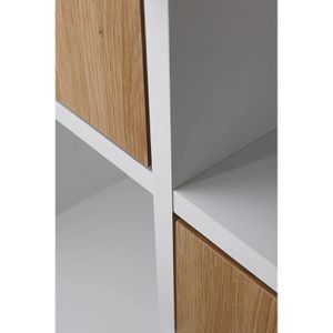 Produktbild für Kombischrank Inter-Link 19040650, artisan eiche / weiß