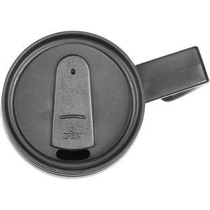 Produktbild für Thermobecher Böttcher-AG mit Henkel, silber / schwarz