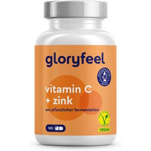 Produktbild für Vitamin-C gloryfeel gepuffert, 180 Kapseln
