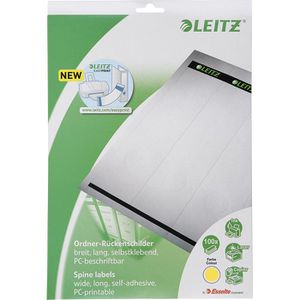 Produktbild für Rückenschilder Leitz 1685-20-15, gelb