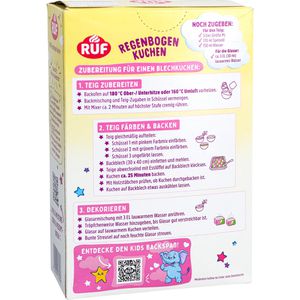 Produktbild für Kuchenbackmischung RUF Regenbogen-Kuchen