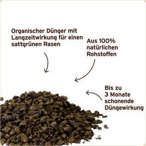 Produktbild für Dünger Substral Naturen Bio Rasendünger