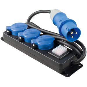 Produktbild für CEE-Stromverteiler as-Schwabe 38618 Camping, mobil, für außen