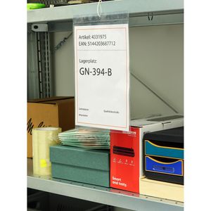 Produktbild für Sichttaschen Böttcher-AG mit Öse, A8
