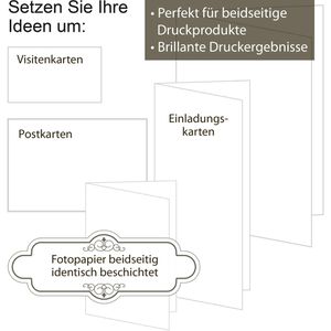 Produktbild für Fotopapier tatmotive Fotokarton FA4200M250, für Farblaser, A4