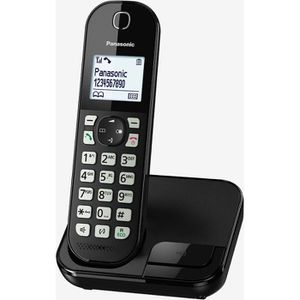 Telefon Panasonic KX-TGC450GB, schwarz