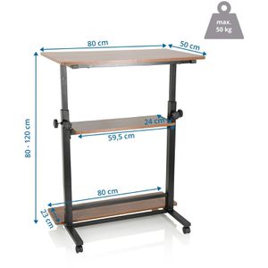 Produktbild für Stehpult hJh-OFFICE WORKSTATION II 830070, Holz