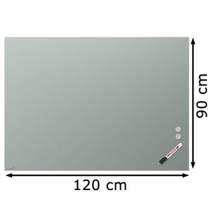 Produktbild für Glas-Magnettafel Legamaster 7-104054 Sage Green, 2 Magnete