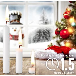 Produktbild für Kerzen BRUBAKER Candlelights, Baumkerzen