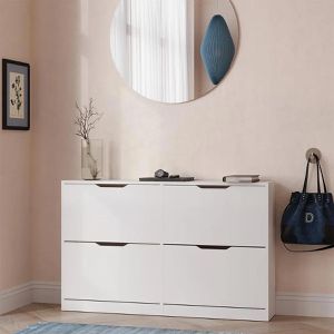Produktbild für Schuhschrank Vicco Luca, weiß