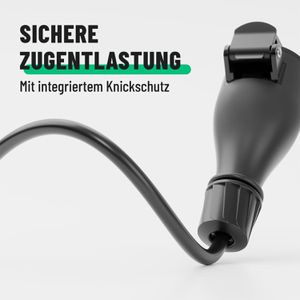 Produktbild für Schutzkontakt-Kupplung Greate 501401, schwarz