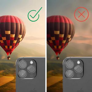 Produktbild für Kamera-Schutz Hama Lens Protect, transparent, 3 Stück
